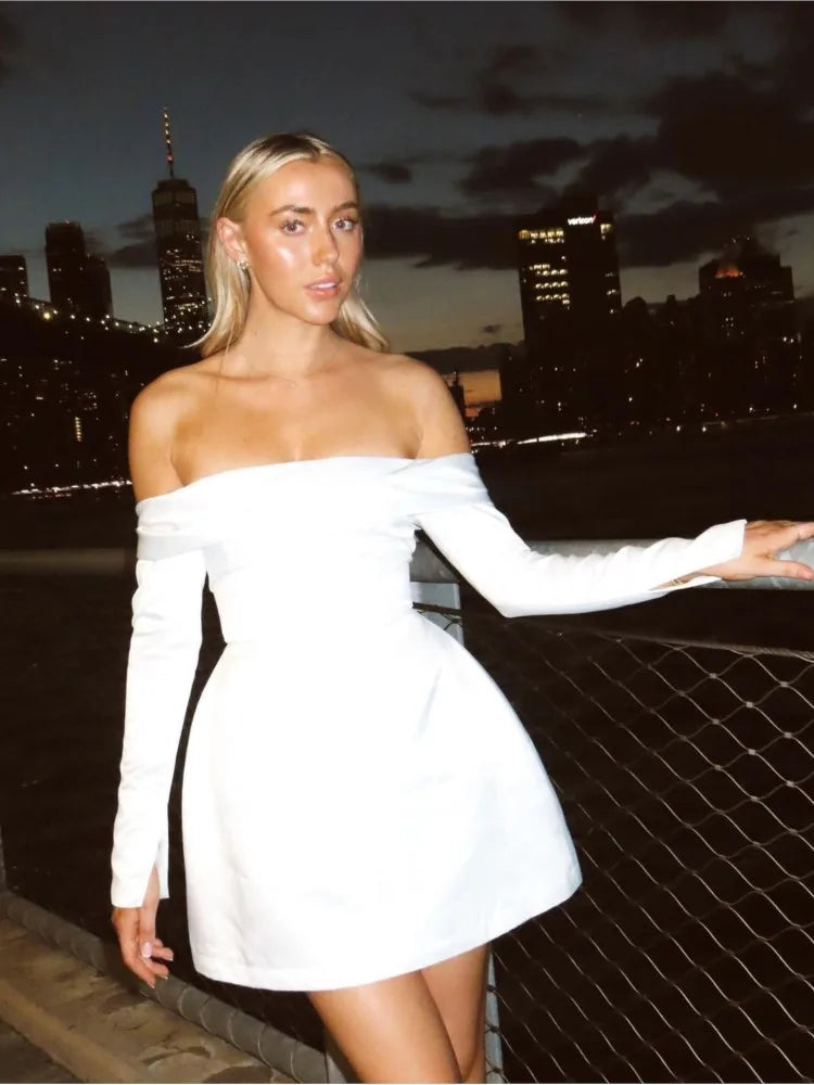 Damska Sukienka Off-Shoulder – Styl i Szyk na Każdą Okazję