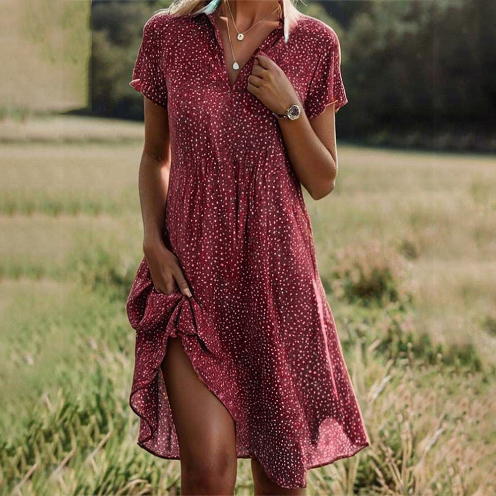 Damska Sukienka – Styl midi w eleganckim wydaniu