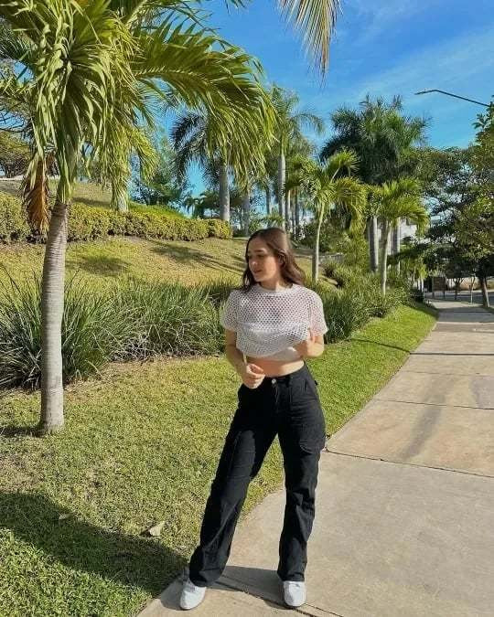 Eleni Regulowane Spodnie Cargo