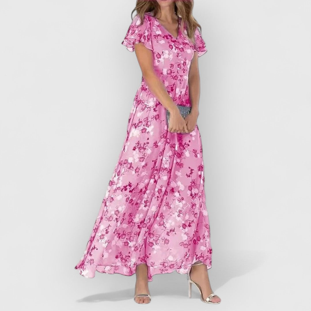 Wenecja | Glamourystyczna Długa Sukienka