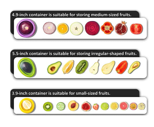 Pojemniki do przechowywania owoców i warzyw