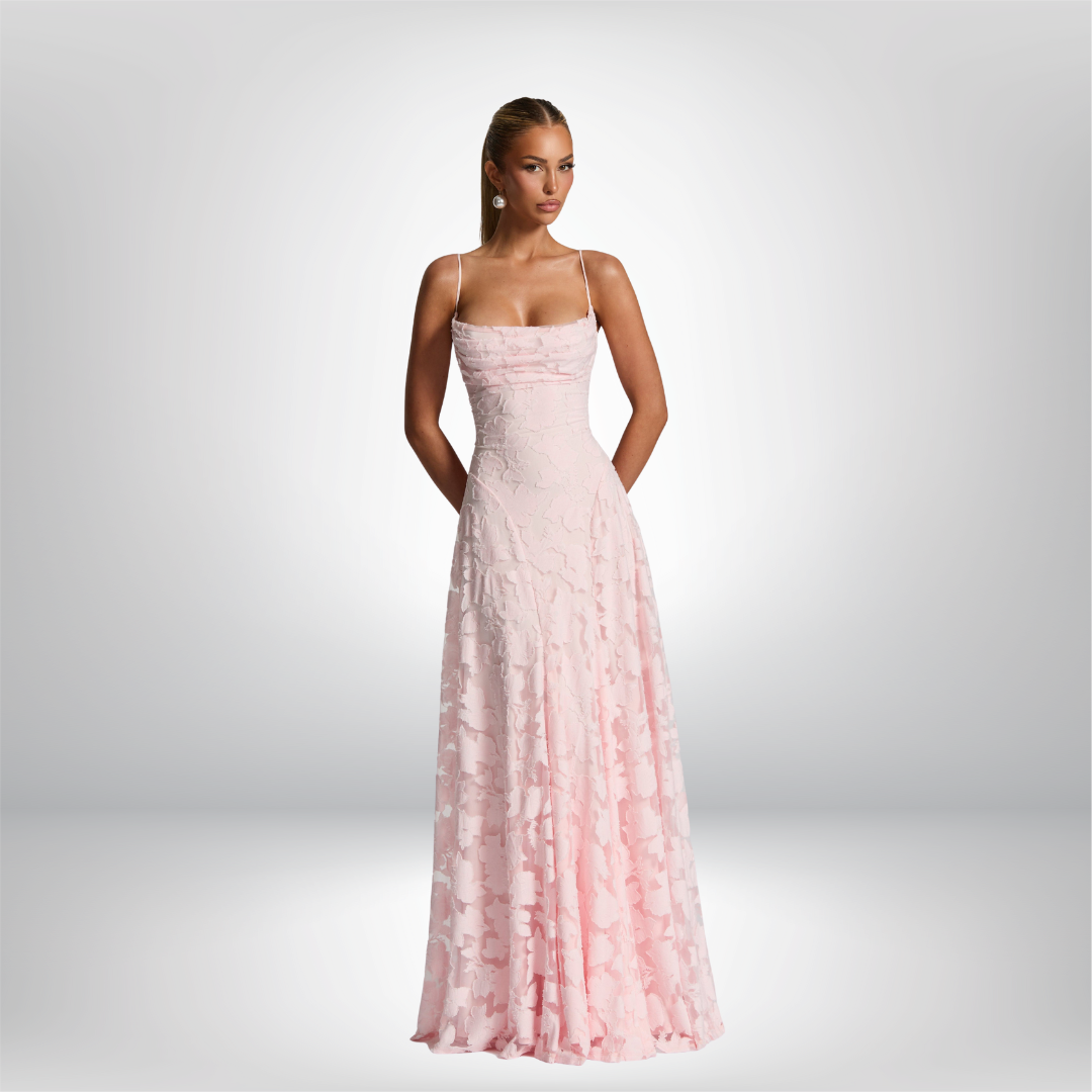 Franciszka™ | Elegancka Koronkowa Sukienka Maxi – Idealny Wybór na Wyjątkowe Okazje
