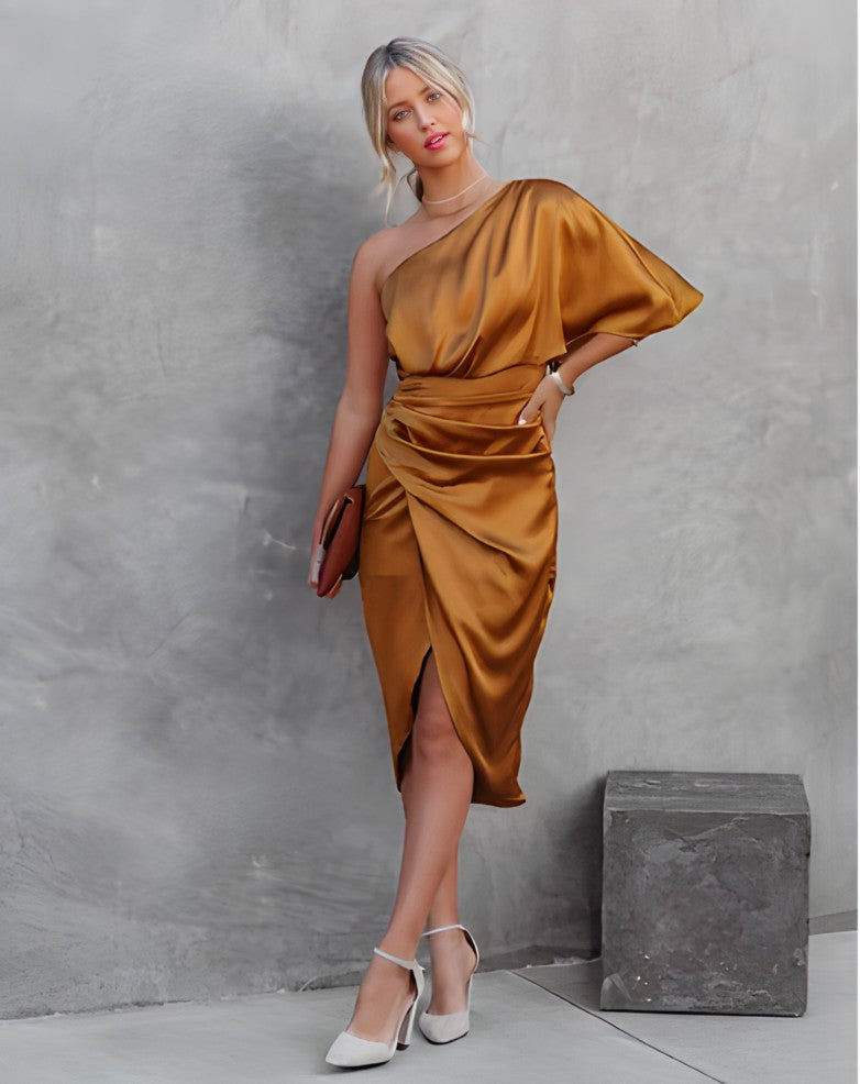 Valentina | Elegancka wieczorowa sukienka z jedwabiu