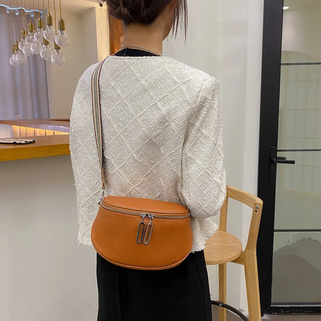 Lucy Skórzana Torebka Na Ramię | Urocza i modna
