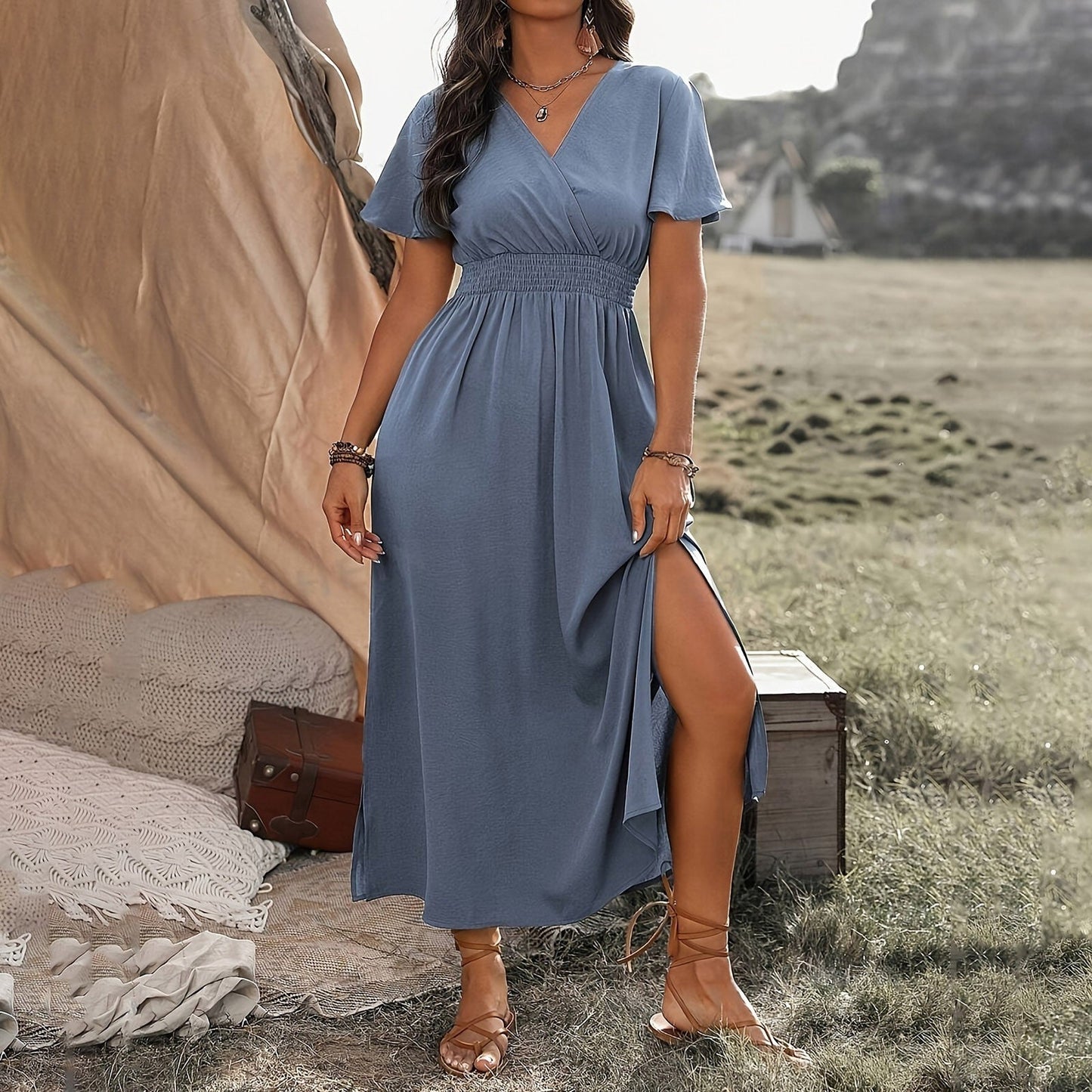 Maxikleid w stylu Boho – Idealne na lato