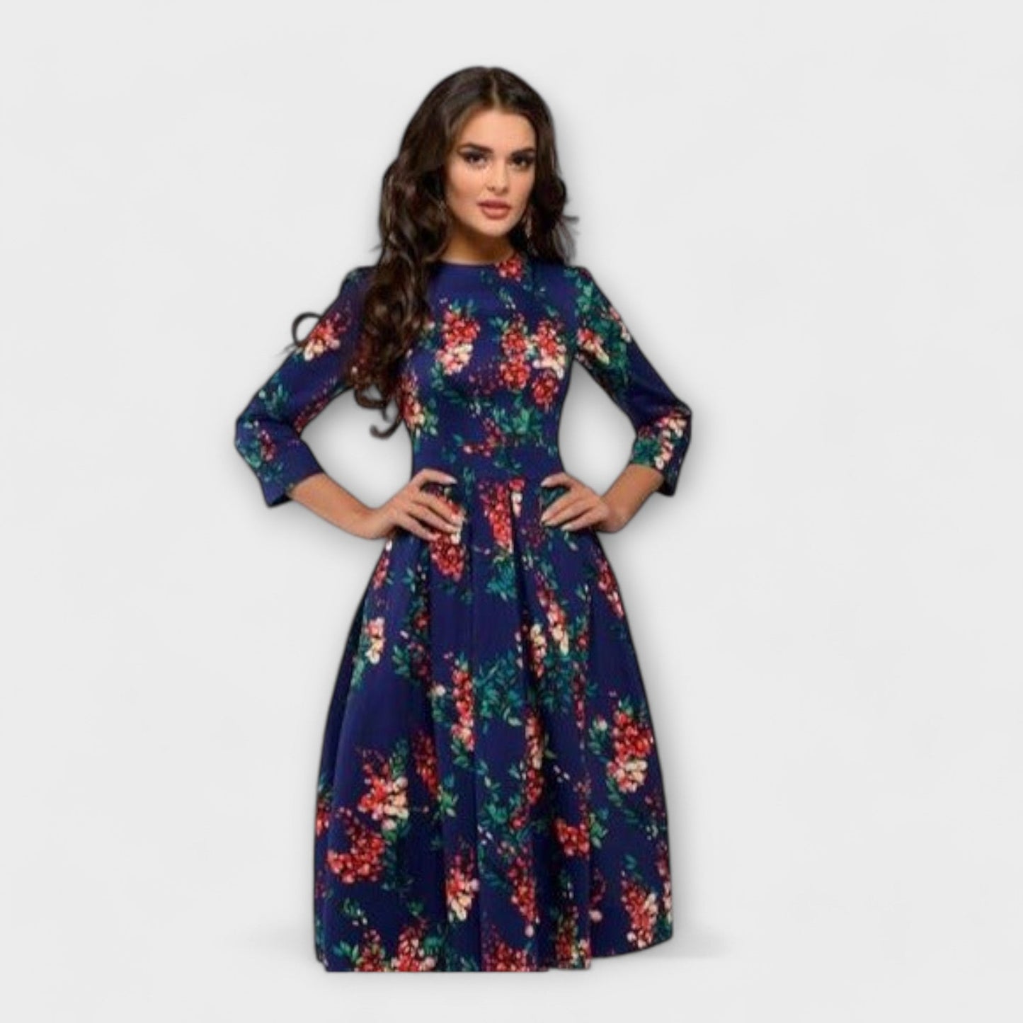 Elegancka sukienka do kolan
