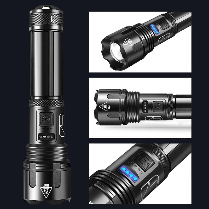 UltraFlash™️ - Wodoodporna Ultra Jasna Latarka | Zasięg 500m