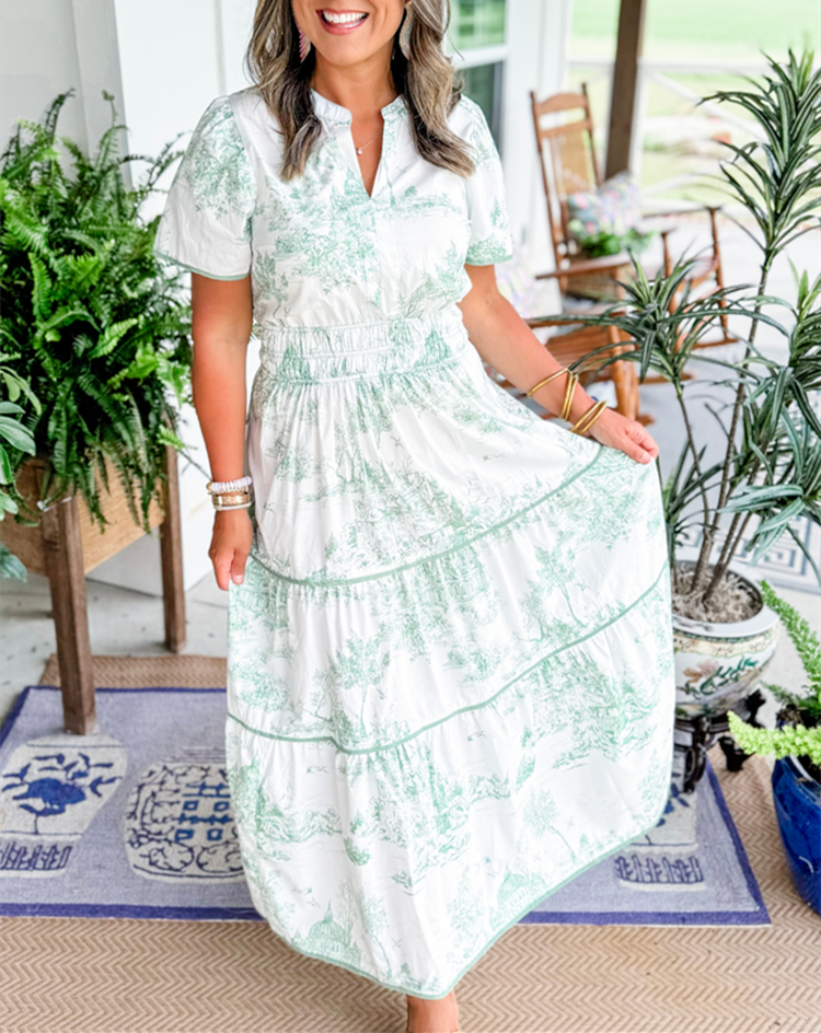 Eliza | Klasyczna Maxi w Toile