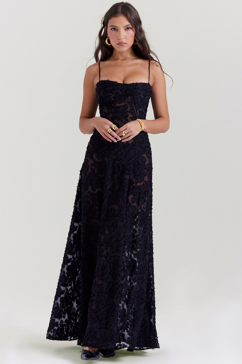 Elvina - Elegancka Maxi Sukienka