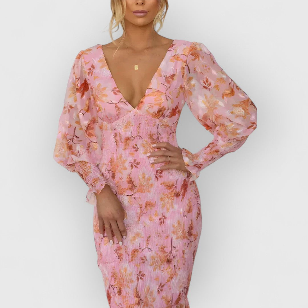 Camille | Kwiatowa elegancja w sukience