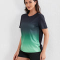 Sophie | Kobiece sportowe T-shirt w kolorach ombre