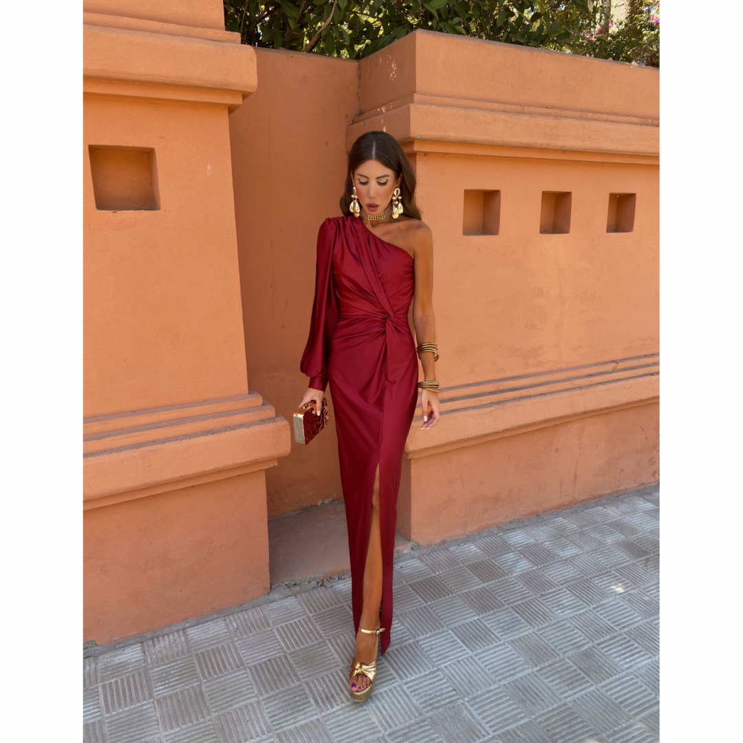 Laiza | Elegancka Sukienka Koktajlowa Midi – Ponadczasowy Styl