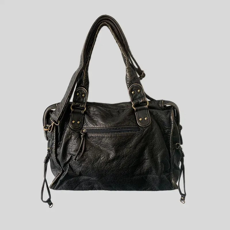 Jeoara - Vintage skórzana torba na ramię