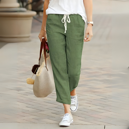 Eleganckie Spodnie Letnie Nami