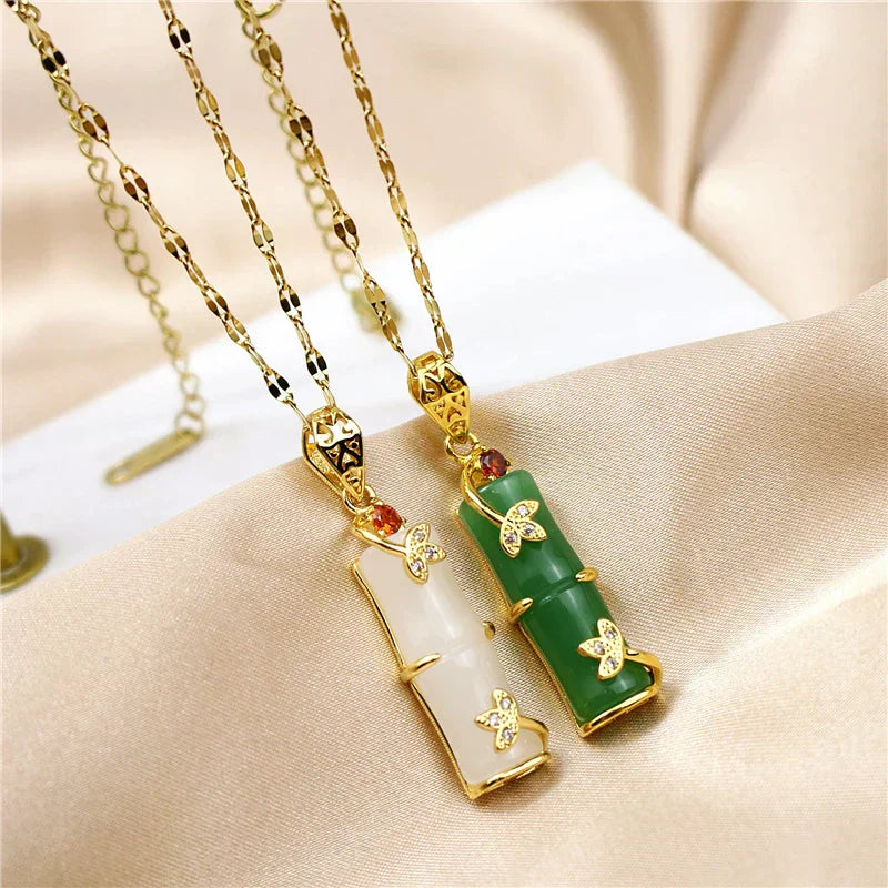 Amulet Jadeitowy Naszyjnik