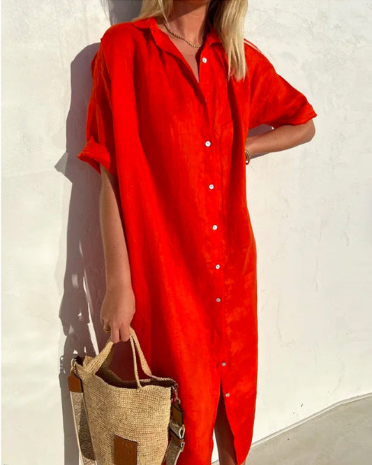 Milou | Stylowa elegancka sukienka letnia