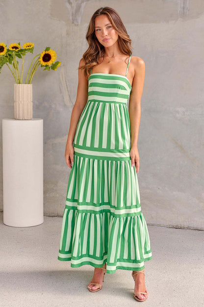 Sukienka Maxi Coastal Vibes – Komfort i Kolor w Jednym