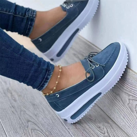 KRIS - Stylowe sneakersy na sznurówki