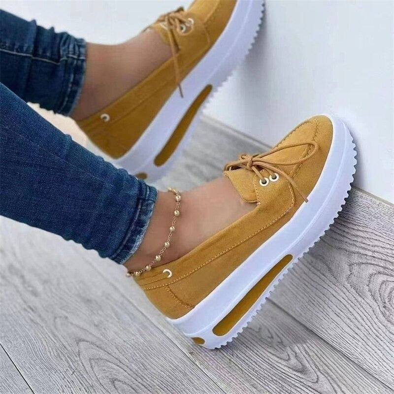 KRIS - Stylowe sneakersy na sznurówki