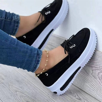 KRIS - Stylowe sneakersy na sznurówki