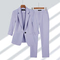 Fleur | Elegancki damski blazer i zestaw spodni