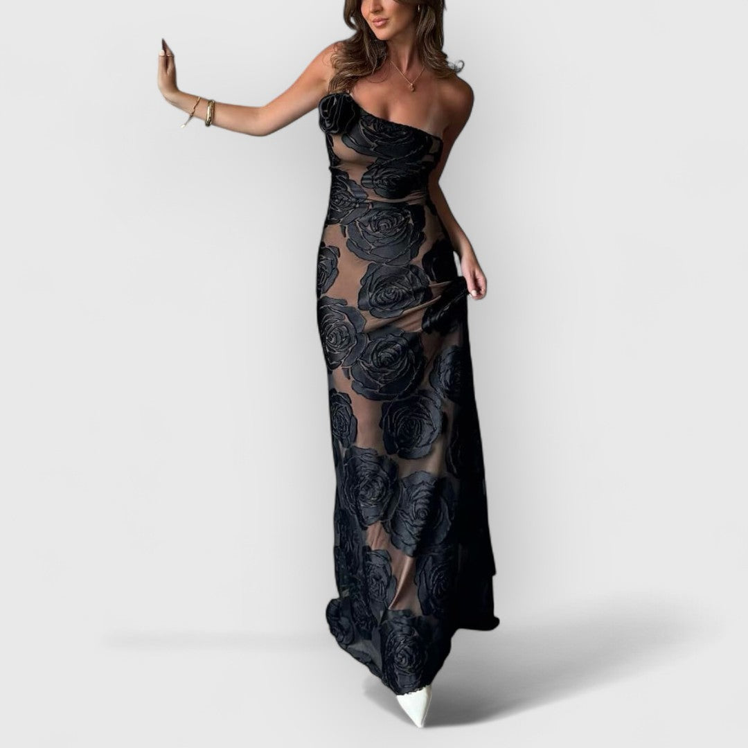 Reina | Sukienka Premium-Maxikleid z kwiatowym wzorem