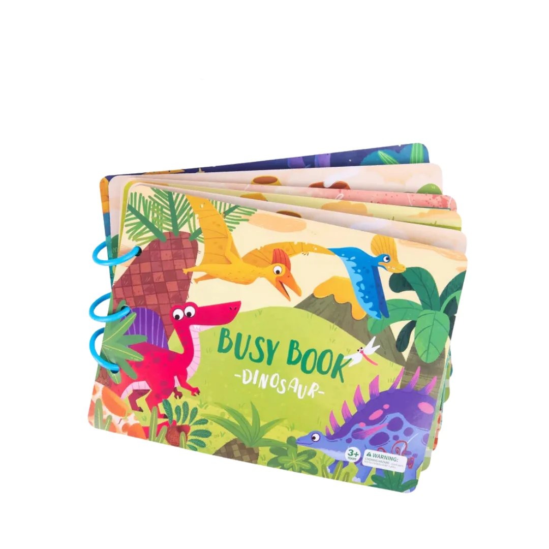 BusyBook Sensoryczna Przygoda | Książka sensoryczna dla dzieci