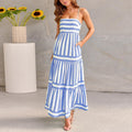 Sukienka Maxi Coastal Vibes – Komfort i Kolor w Jednym