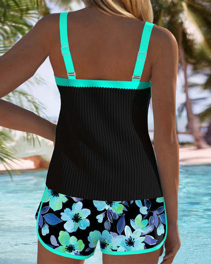 Tankini spodnie plażowe dwuczęściowe