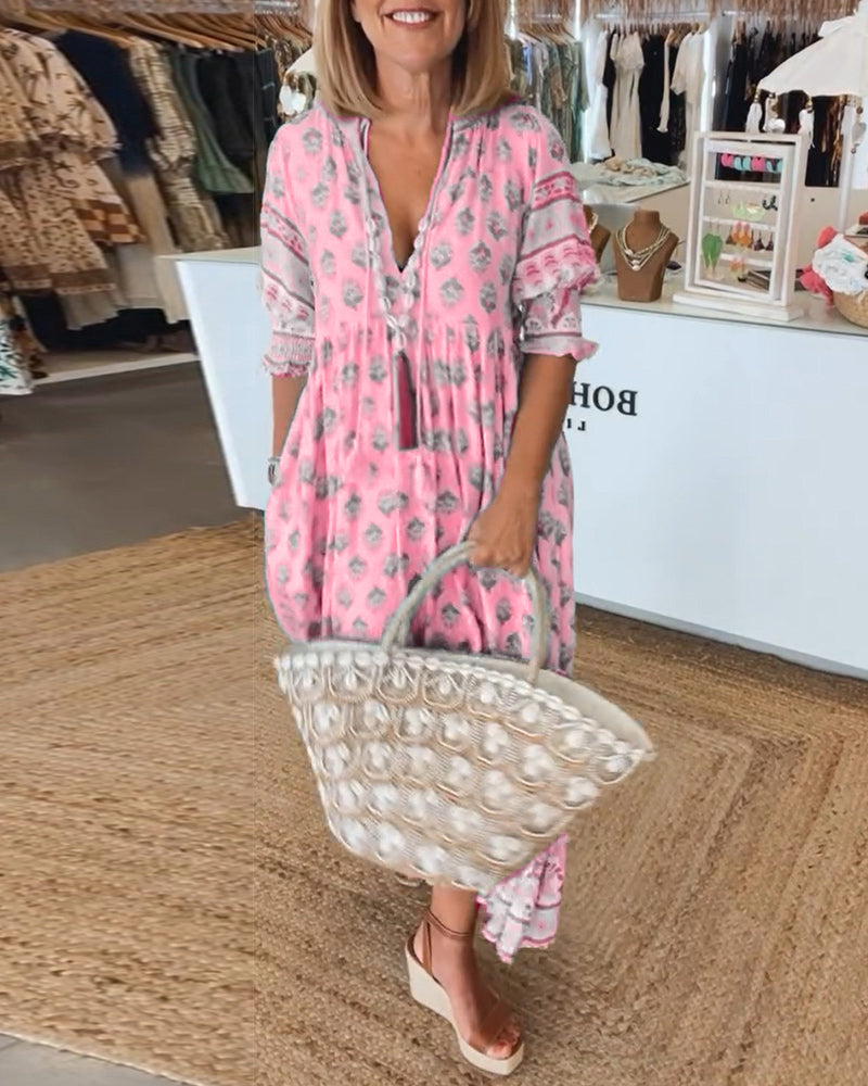 Sukienka Maxi Margaret w Boho Stylu