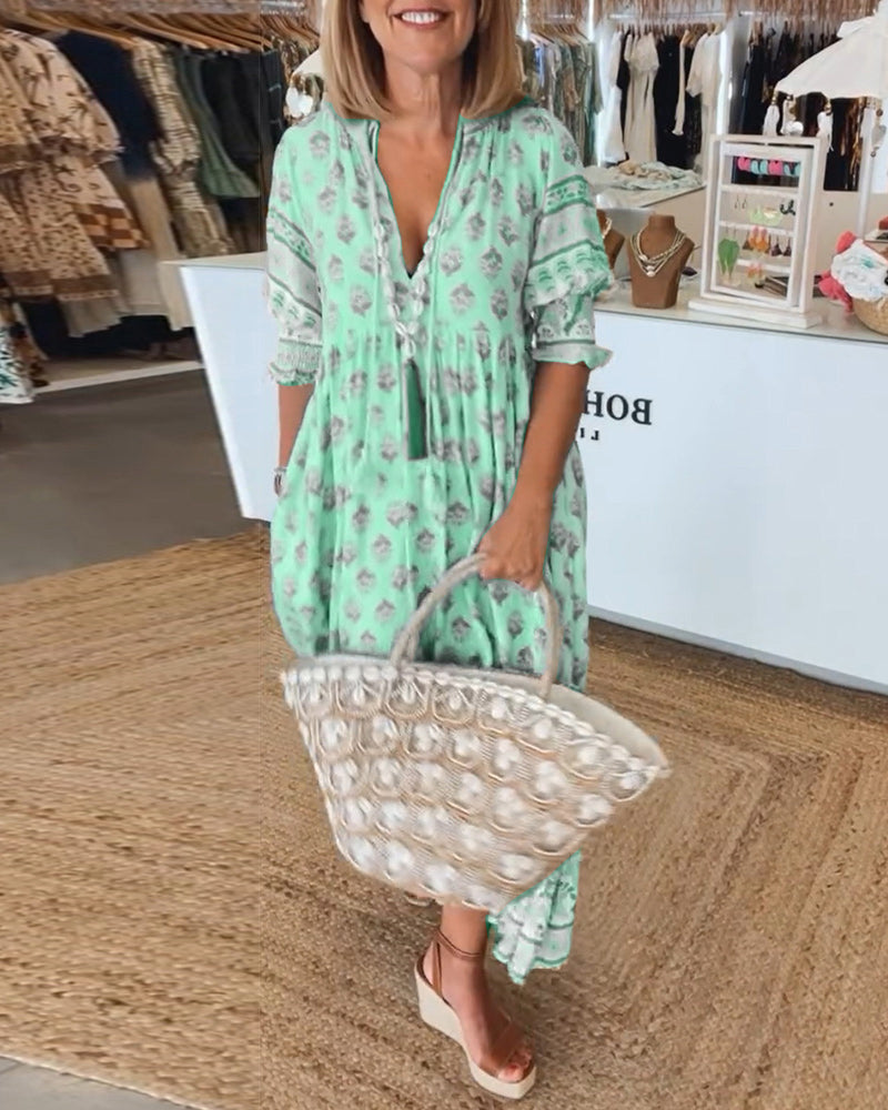 Sukienka Maxi Margaret w Boho Stylu