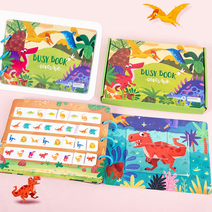 BusyBook Sensoryczna Przygoda | Książka sensoryczna dla dzieci