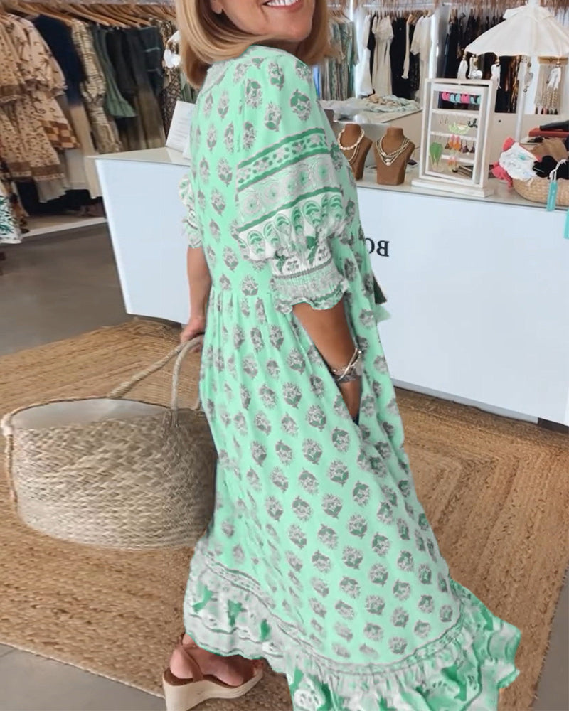 Sukienka Maxi Margaret w Boho Stylu