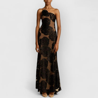 Reina | Sukienka Premium-Maxikleid z kwiatowym wzorem