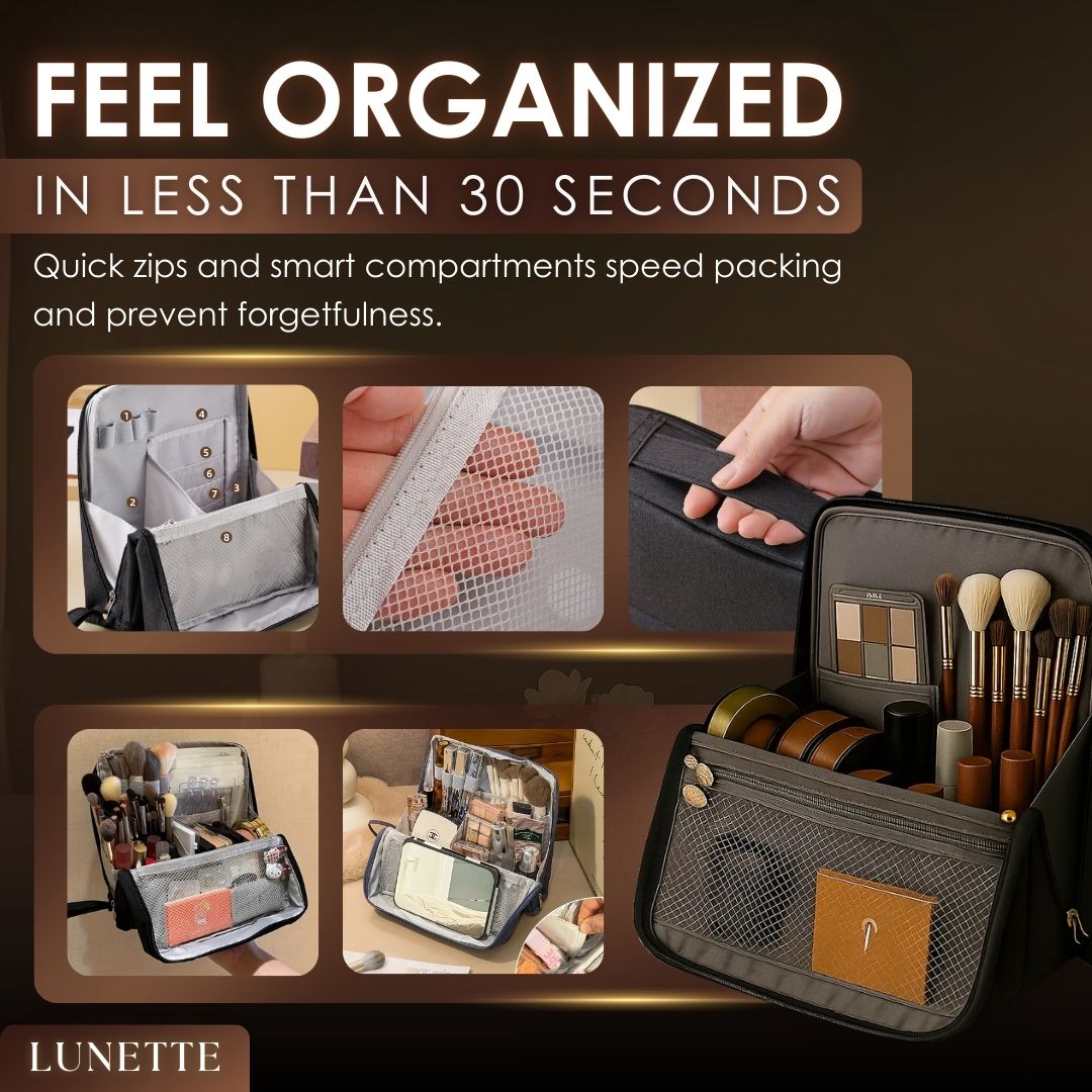 Lunette – Utrzymaj Swoje Kosmetyki Starannie Spakowane