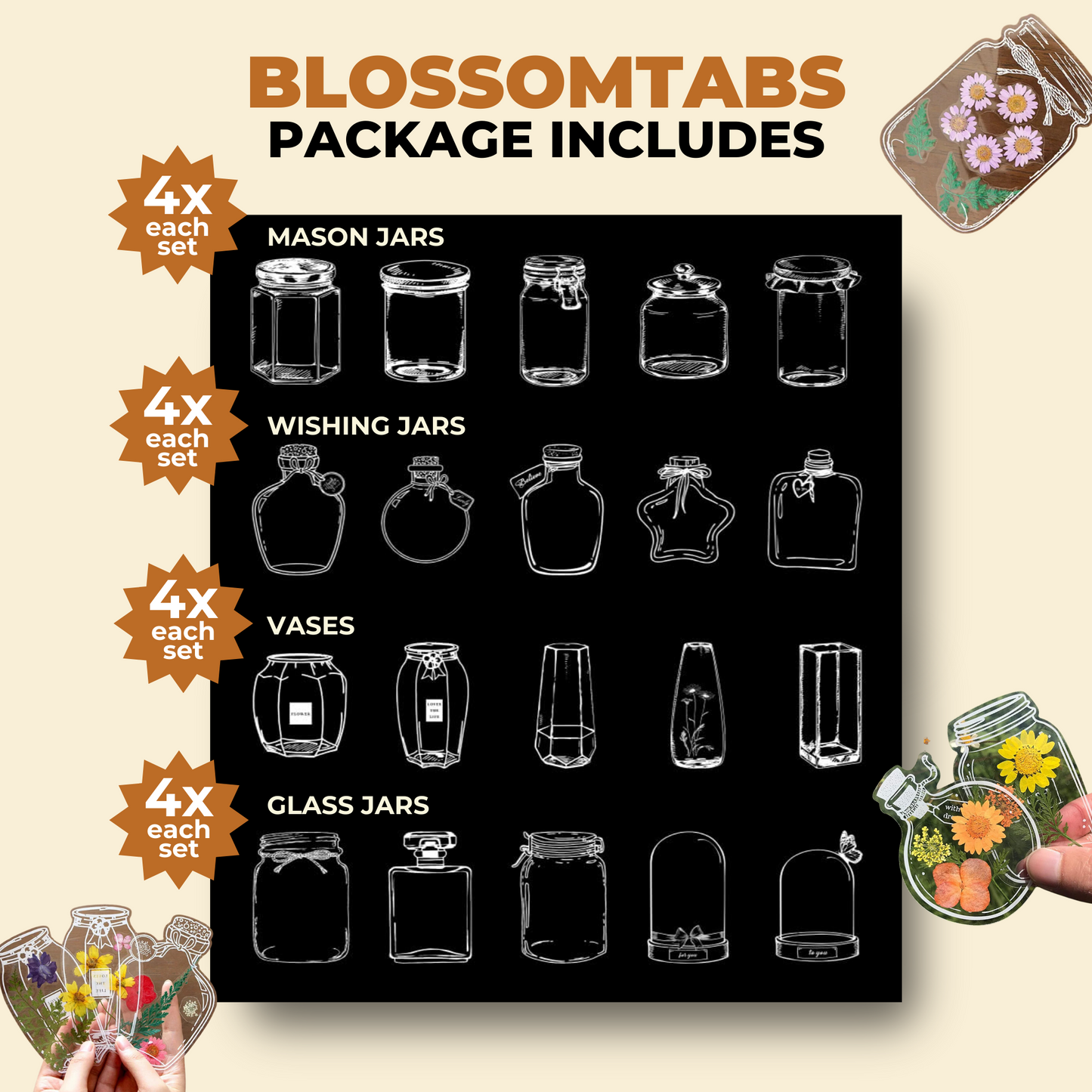 BlossomTabs™ - Idealne dla miłośników książek
