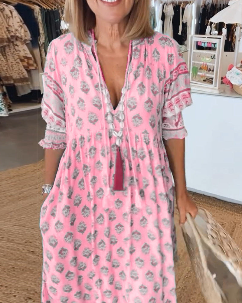 Sukienka Maxi Margaret w Boho Stylu