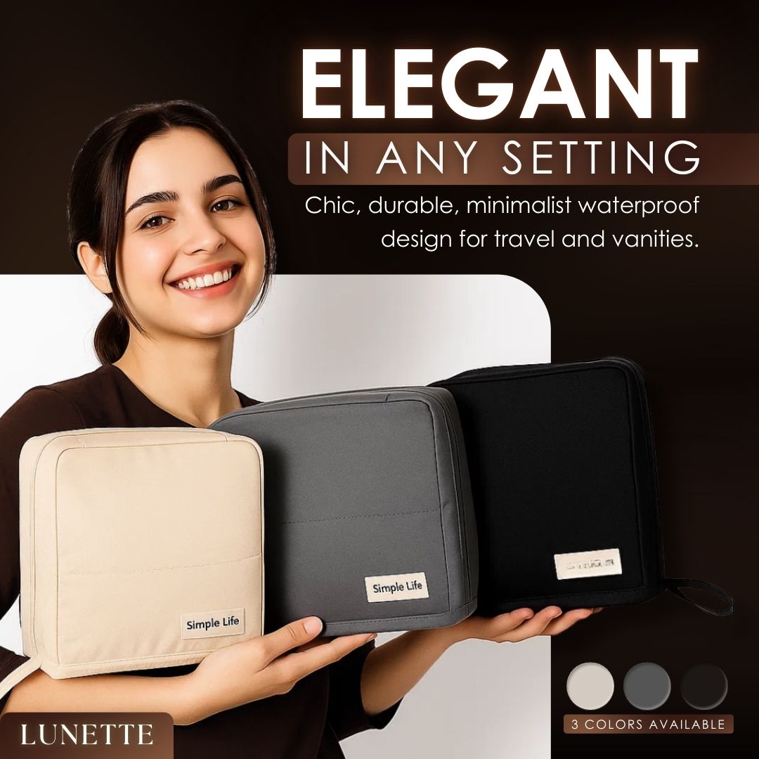 Lunette – Utrzymaj Swoje Kosmetyki Starannie Spakowane