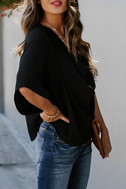 Jolina | Casual letnia bluzka z chiffonu