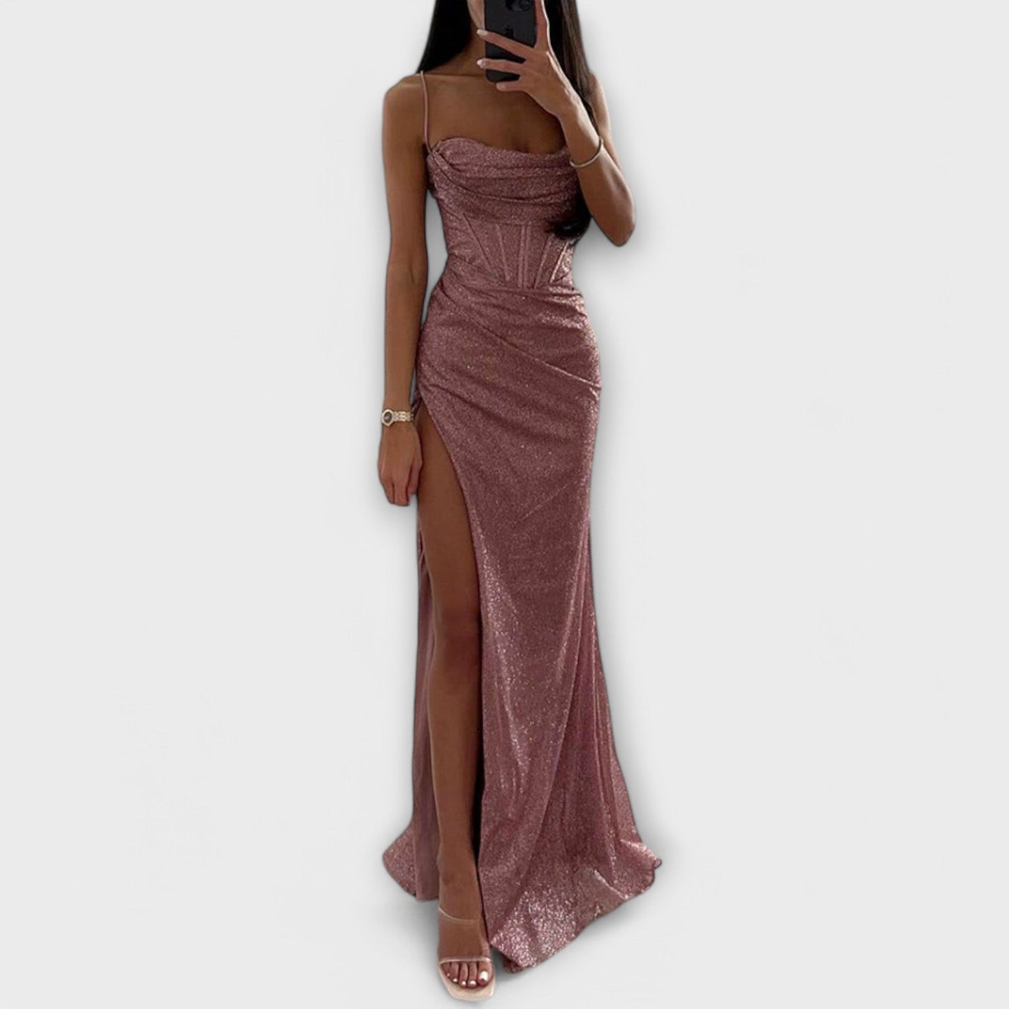 Alzbet - Elegancka Maxi Sukienka