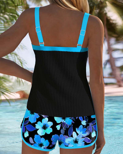 Tankini spodnie plażowe dwuczęściowe