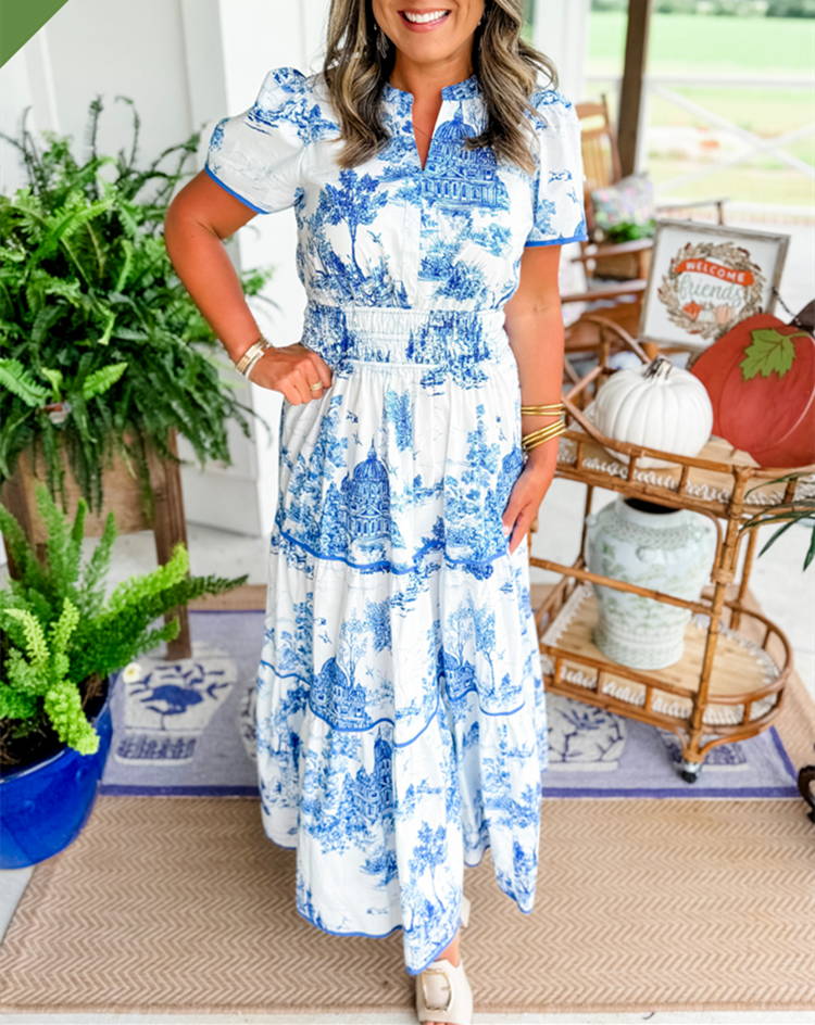 Eliza | Klasyczna Maxi w Toile