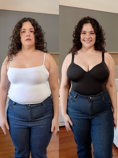 Natalia – Top modelujący z wbudowanym biustonoszem