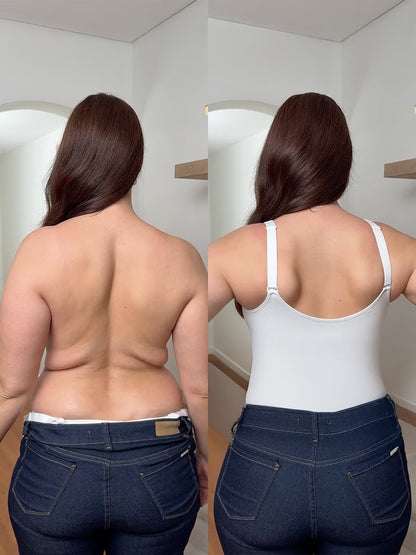 Natalia – Top modelujący z wbudowanym biustonoszem