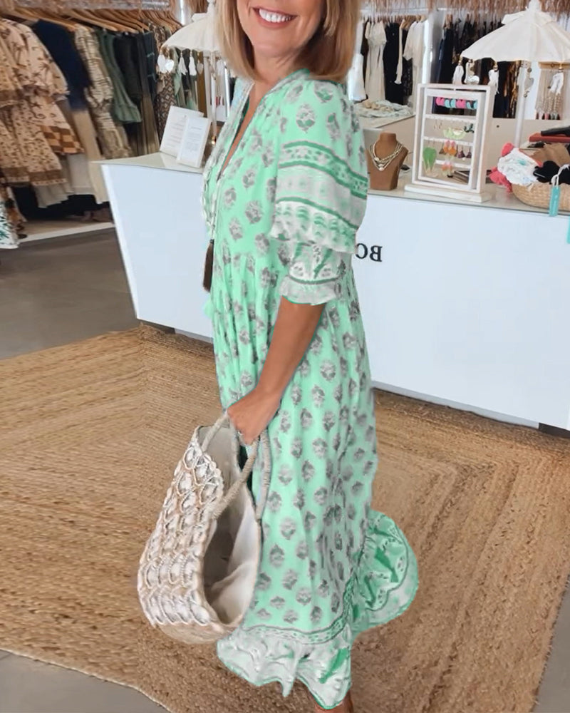 Sukienka Maxi Margaret w Boho Stylu