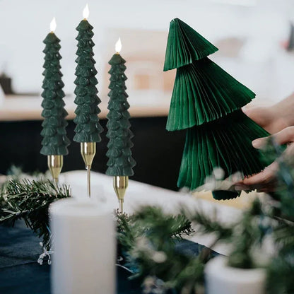 PineCandle - LED Świeczki na Choinkę — Przytulne i Bezpieczne Dekoracje