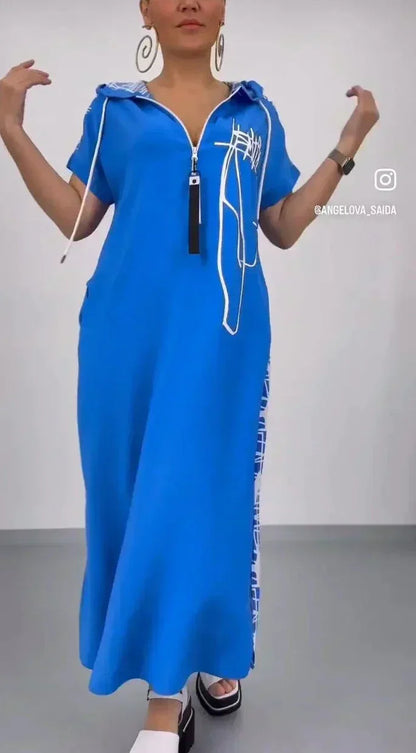 Długa Stylowa Sukienka