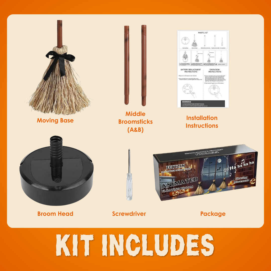 SpellSweep – Latająca Miotła Tańczącej Czarownicy