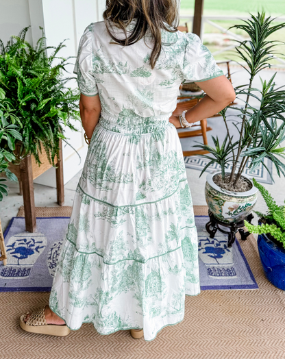 Eliza | Klasyczna Maxi w Toile