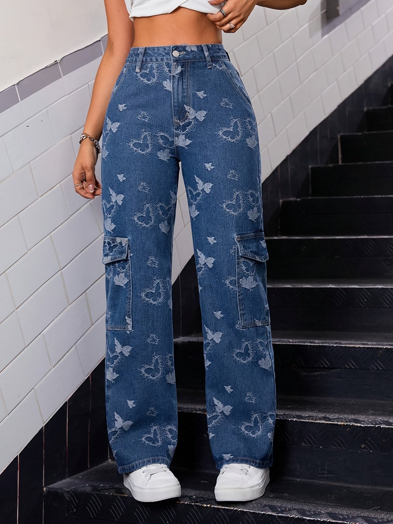 Charlotte™ Spodnie Motyl